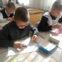 Открытое занятие во 2б классе по ручному труду