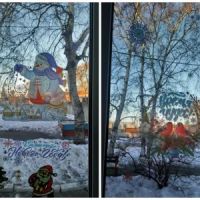 Новогодние окна