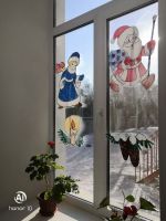 Новогодние окна