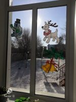 Новогодние окна