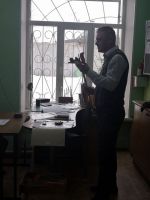 Открытый урок столярного дела