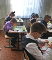 Творческое занятие во 2б "Дары осени"