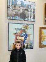 Посещение выставки городских художников
