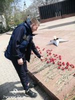 Возложение цветов к мемориалу “Вечный огонь”