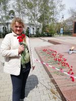 Возложение цветов к мемориалу “Вечный огонь”