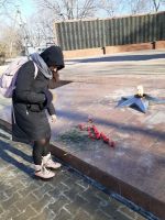 Церемония возложения цветов