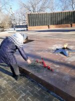 Церемония возложения цветов