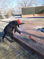 Церемония возложения цветов
