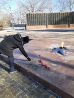 Церемония возложения цветов