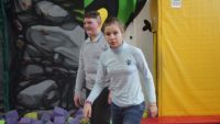 Поход в батутный центр