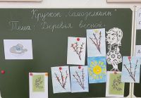 Апрельская веточка вербы