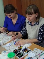 Рисование на спиле