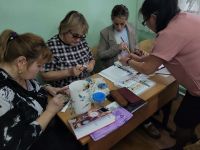 Рисование на спиле