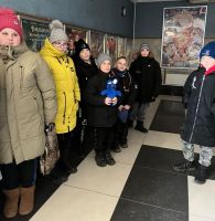 В кино