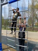 Весенняя прогулка в сквер